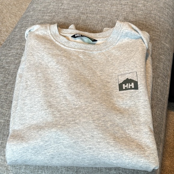 Helly Hansen Men's Nord Graphic Crew Sweatshirt Grey - Picture 9 of 9